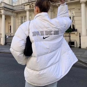 Nike Puffer Spellout Logo Jacket